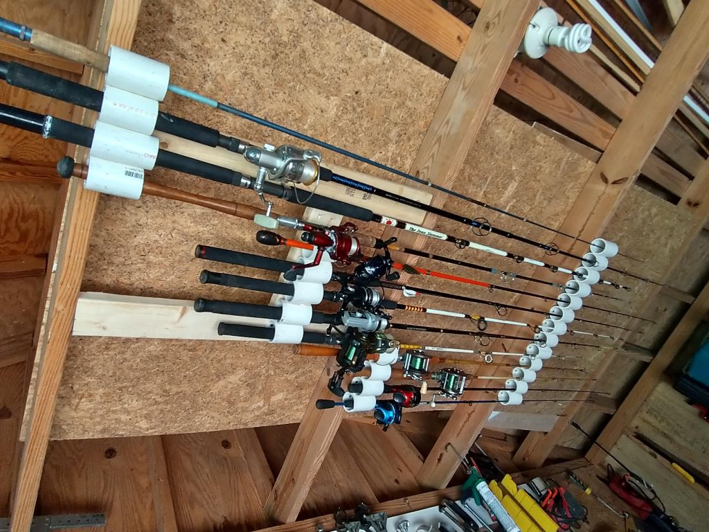 Storing your fishing rod properly long term