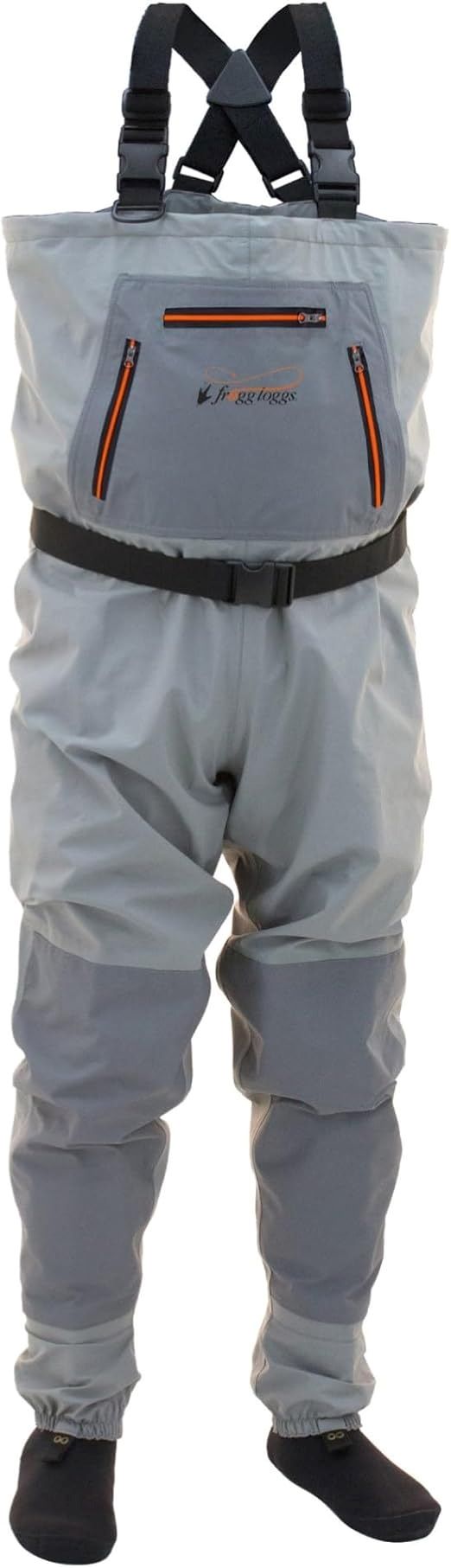 FROGG TOGGS Hellbender Stockingfoot Chest Wader – Breathable Waterproof Fishing Waders