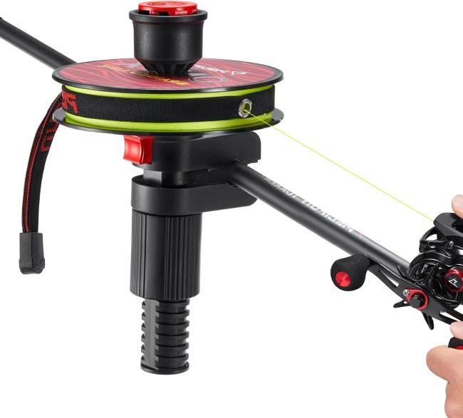 Piscifun Speed E fishing line spooler for spinning baitcaster and spincast reels