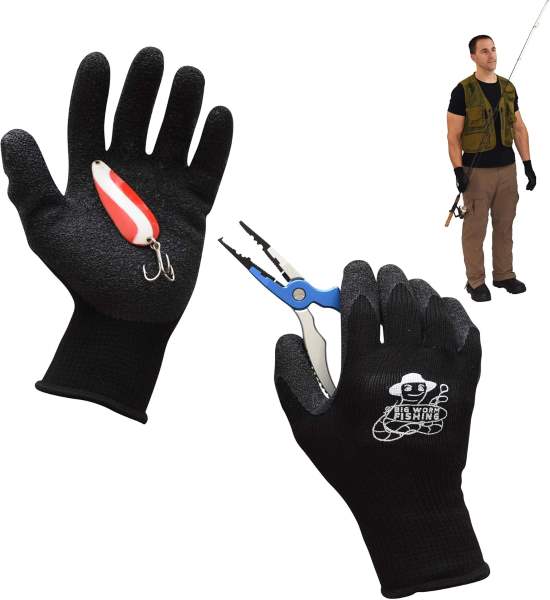 Fish Handling Cleaning Gloves Textured Grip