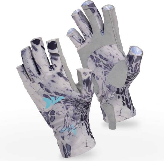 KastKing Armis Fingerless Fishing Gloves