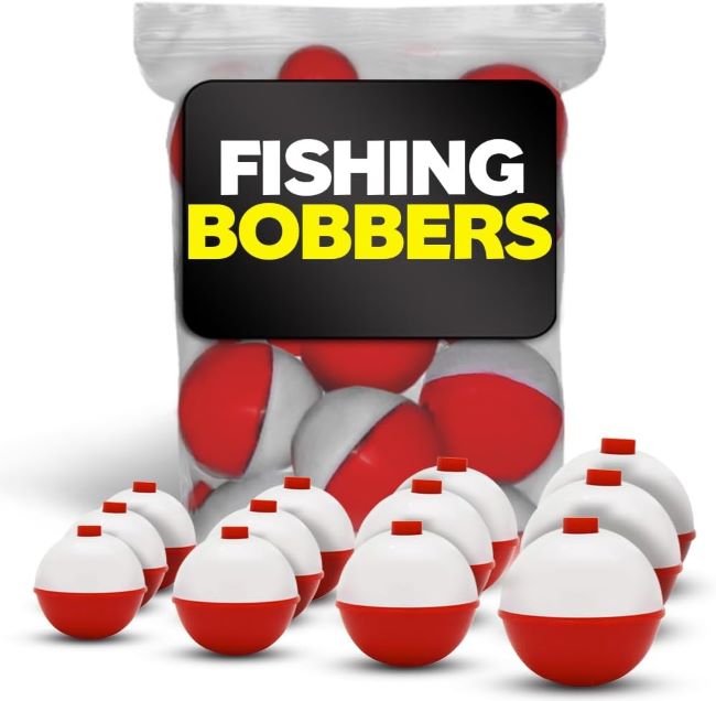 BIG WORM FISHING snap-on fishing bobbers assortment for versatile freshwater fishing setups