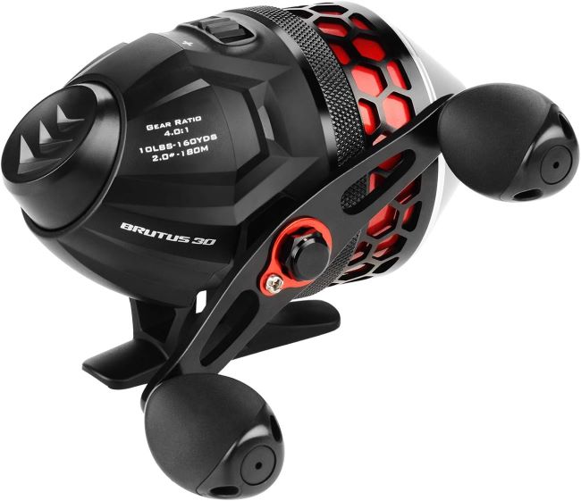 KastKing Brutus spinning reel with smooth casting and durable construction for freshwater fishing