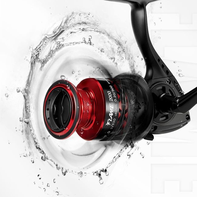 Lightweight Piscifun Flame fishing reel for freshwater and inshore angling