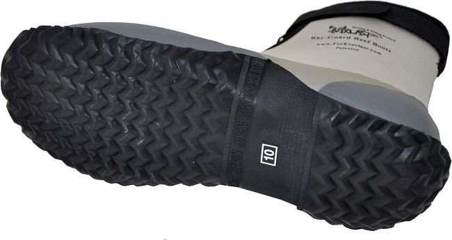 Foreverlast fishing wading boots with durable soles for wet, uneven surfaces