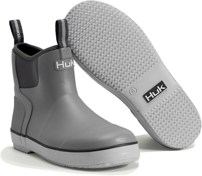 HUK Kids Rogue Wave Fishing Boots with waterproof construction