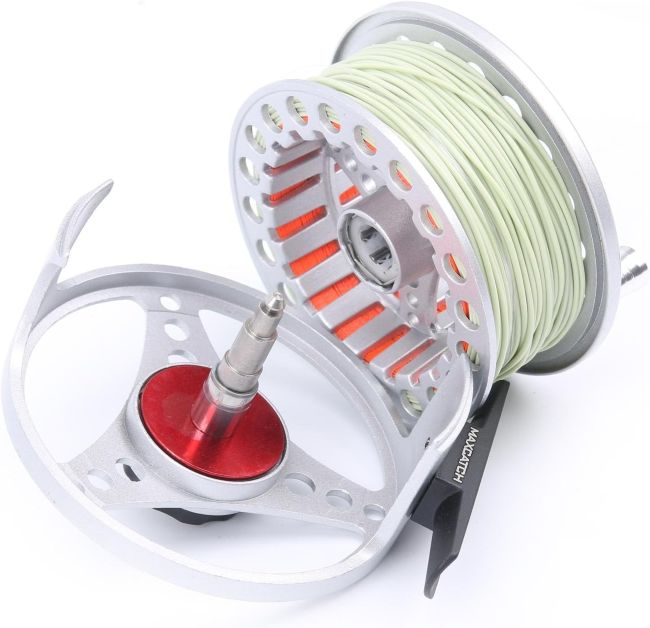 M MAXIMUMCATCH ECO fly fishing reel for smooth line retrieval and outdoor fishing in Michigan