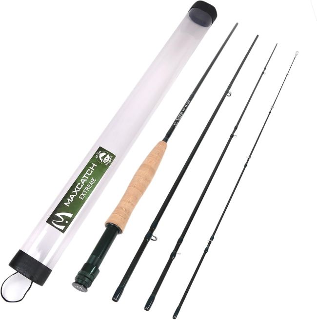 Maxcatch Extreme Graphite Fly Rod with IM6 carbon blank