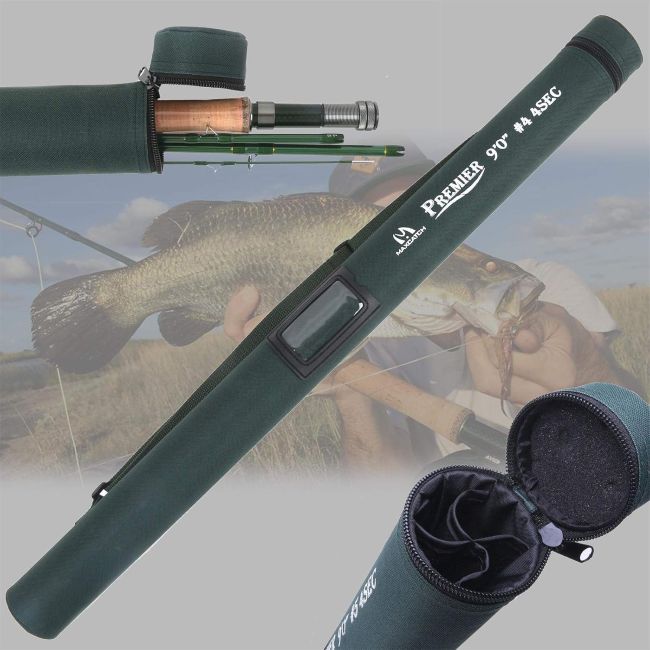 Maxcatch Premier fly rod with medium-fast action for freshwater fishing