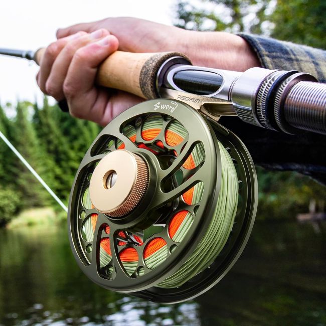 Piscifun Sword lightweight aluminum fly reel for freshwater fishing