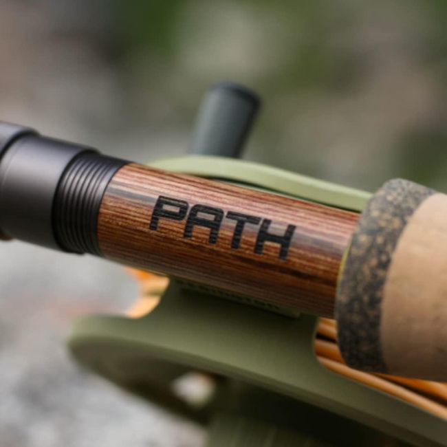 Redington Path fly fishing rod with protective carrying case