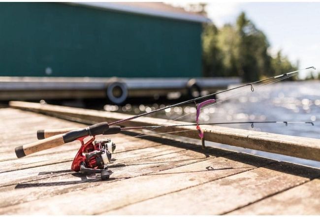 Ugly Stik Dock Runner fishing rod and spinning reel